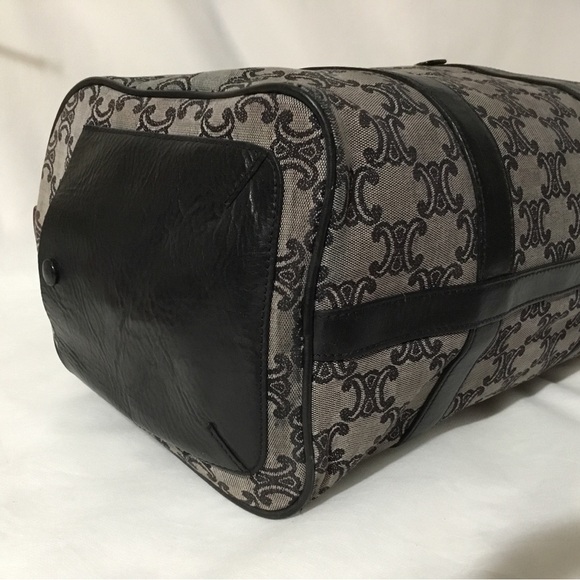 Authentic CELINE Boston Bag Canvas - Picture 7 of 13